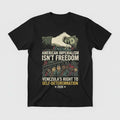 American Imperialism Isn't Freedom T-Shirt - Venezuela Self-Determination 2026 - LeagueLockerGear