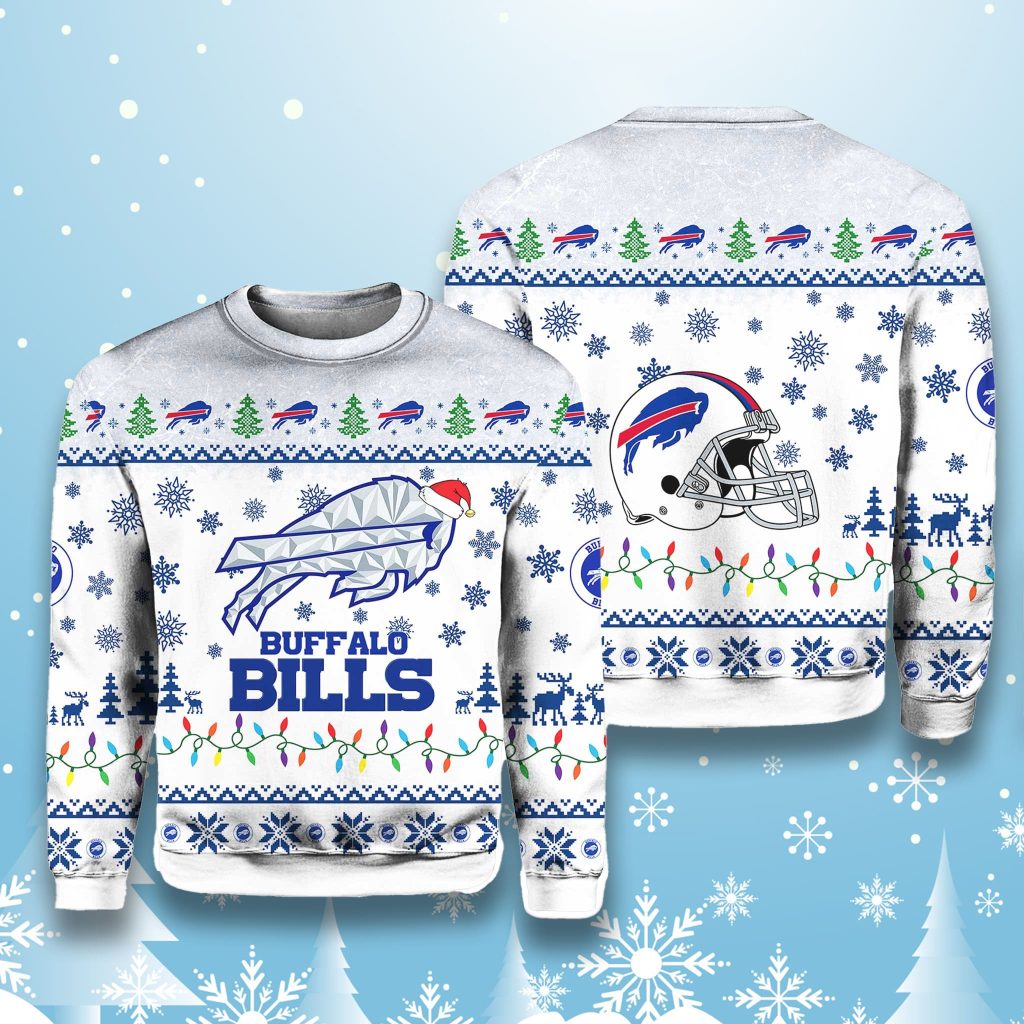 Buffalo Bills Ugly Christmas Sweater - Bills Mafia Festive Edition - LeagueLockerGear