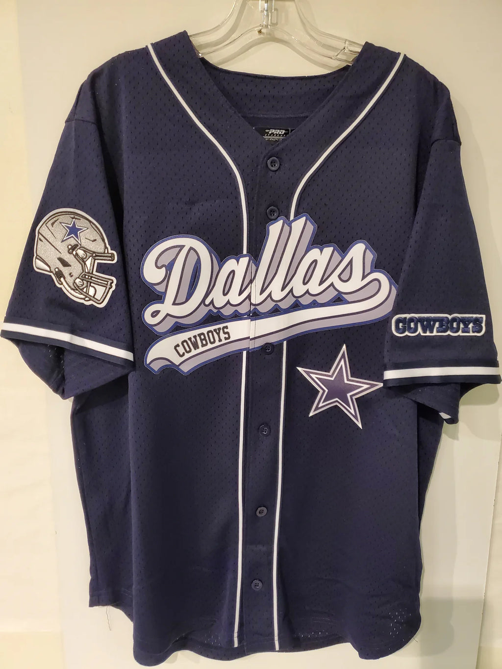 Dallas Cowboys Baseball-Style Jersey - Celebrating "America's Team" - LeagueLockerGear