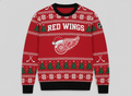 Detroit Red Wings NHL Ugly Christmas Sweater – Red & White Tradition Holiday Knit - LeagueLockerGear