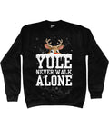Liverpool FC Christmas Sweatshirt - Yule Never Walk Alone Edition - LeagueLockerGear