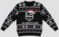 Los Angeles Kings NHL Ugly Christmas Sweater – Black & Purple "Kings" Holiday Knit - LeagueLockerGear