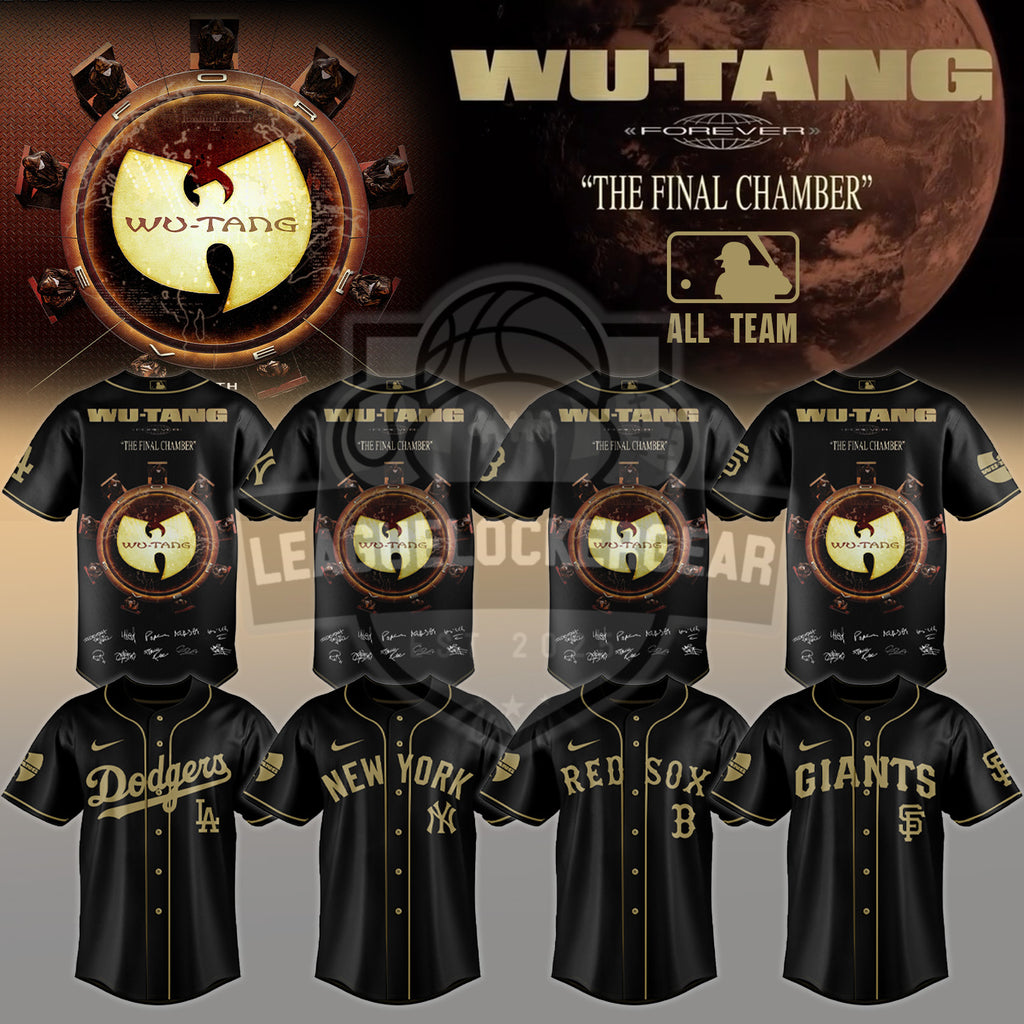 Wu-Tang Clan Wu-Tang Forever The Final Chamber Baseball Jersey - LeagueLockerGear