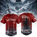 Houston Astros Game of Thrones Baseball Jersey - LeagueLockerGear