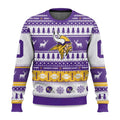 Minnesota Vikings Ugly Christmas Sweater - Skol the Halls! - LeagueLockerGear