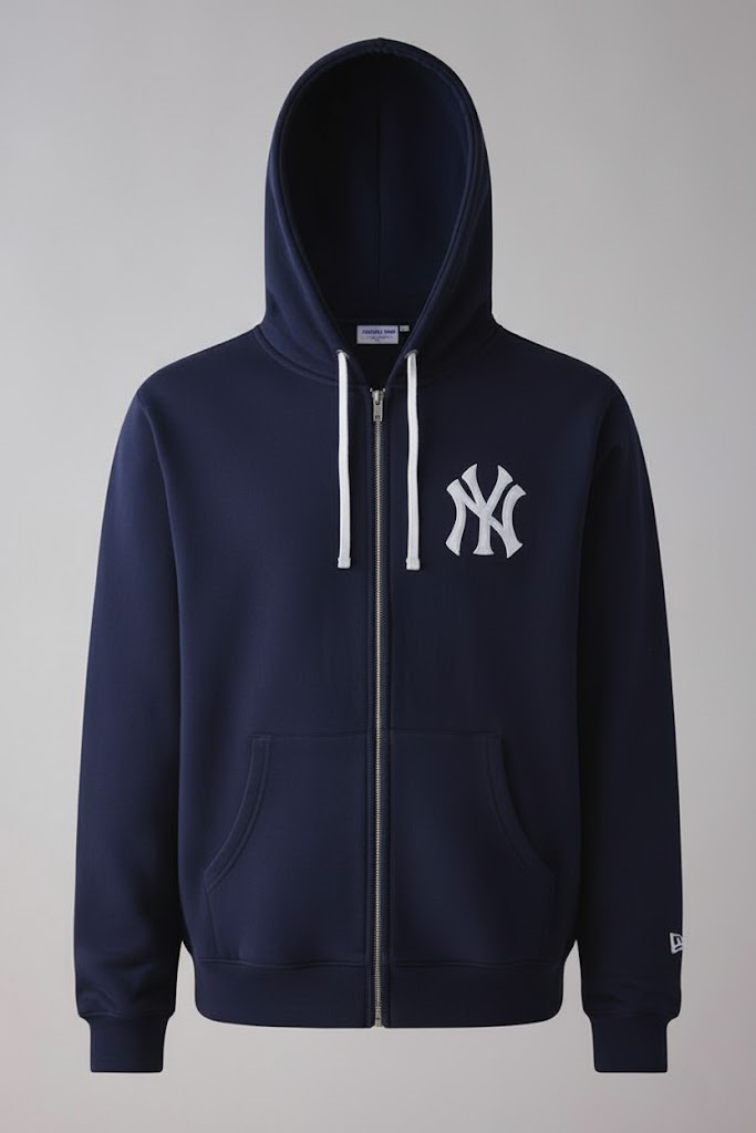 New York Yankees Full Zip Hoodie - An Emblem of Championship and New York Style - LeagueLockerGear