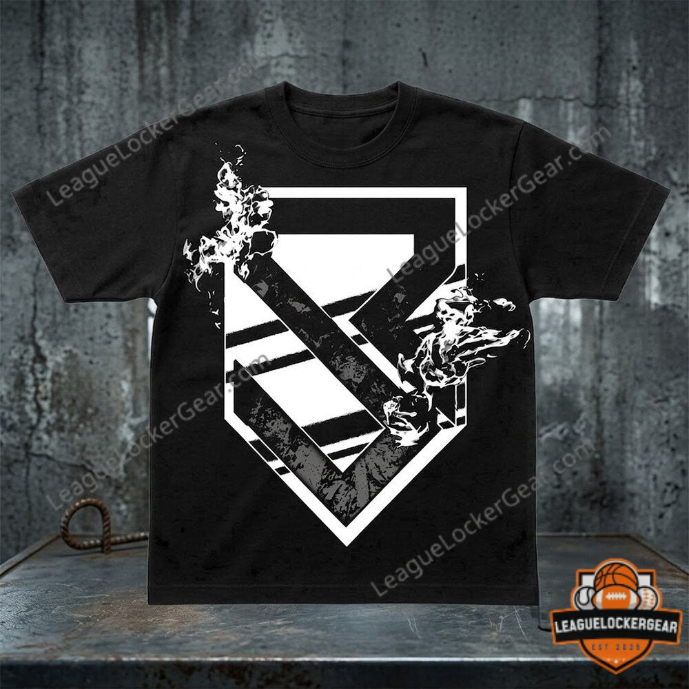 Tyrese Haliburton Seth Rollins Flames Shirt 2026 - LeagueLockerGear