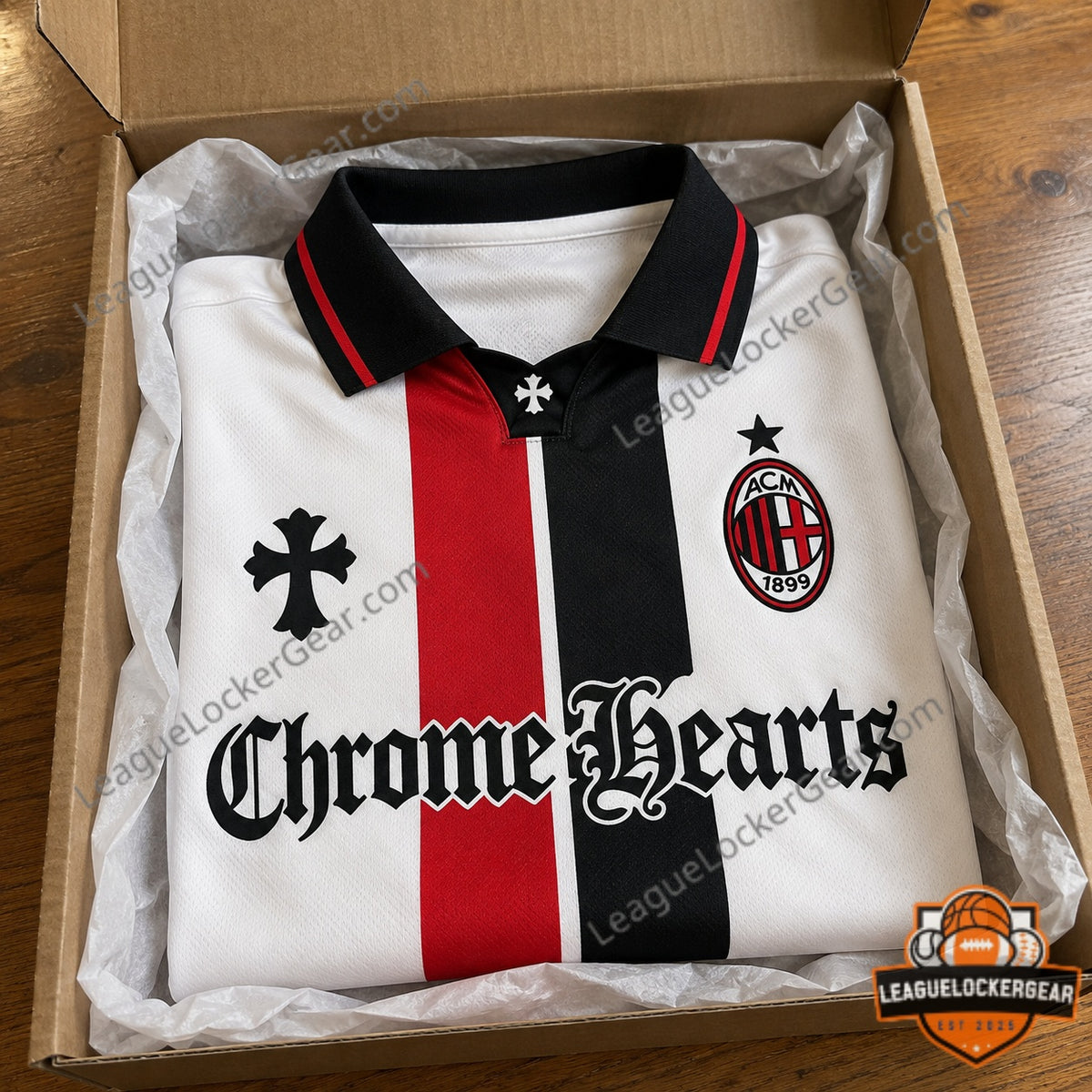 AC Milan x Chrome Hearts Polo Jersey 2026