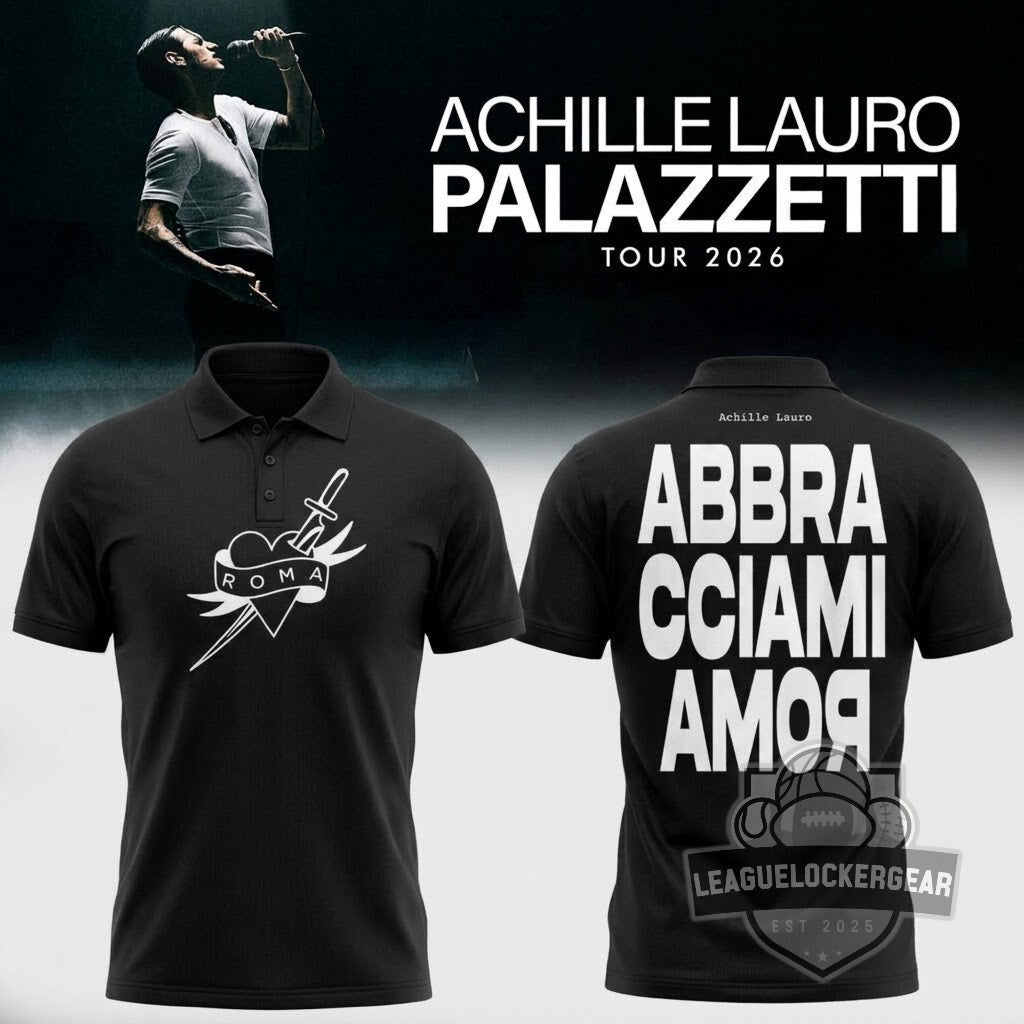 Achille Lauro Palazzetti Tour 2026 Hoodie - LeagueLockerGear