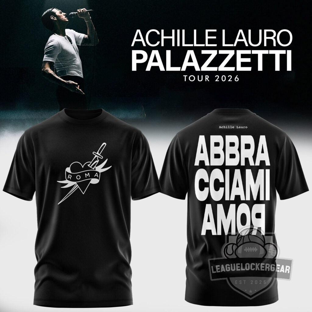 Achille Lauro Palazzetti Tour 2026 Hoodie - LeagueLockerGear