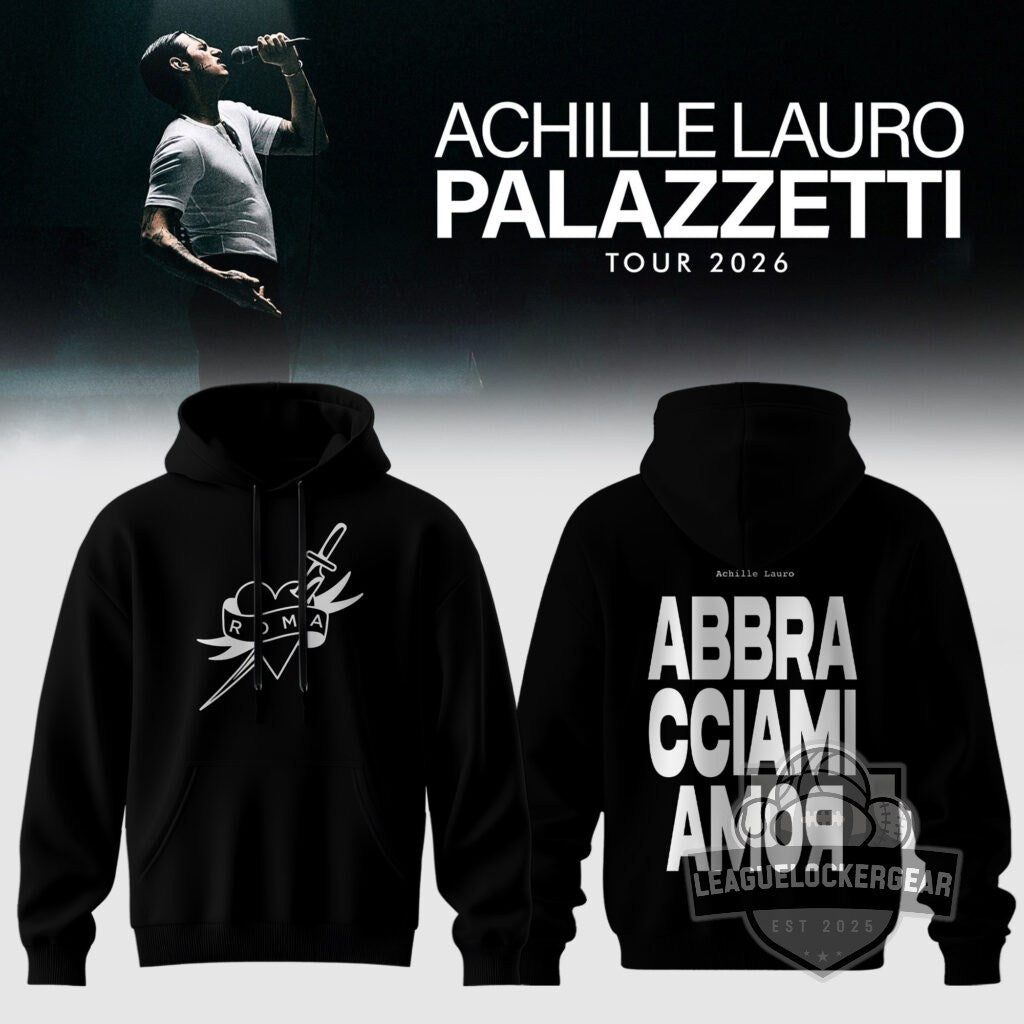 Achille Lauro Palazzetti Tour 2026 Hoodie - LeagueLockerGear