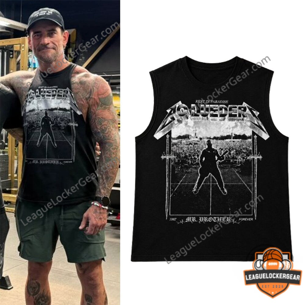 CM Punk HardLore Wherever He May Roam Tank Top - LeagueLockerGear