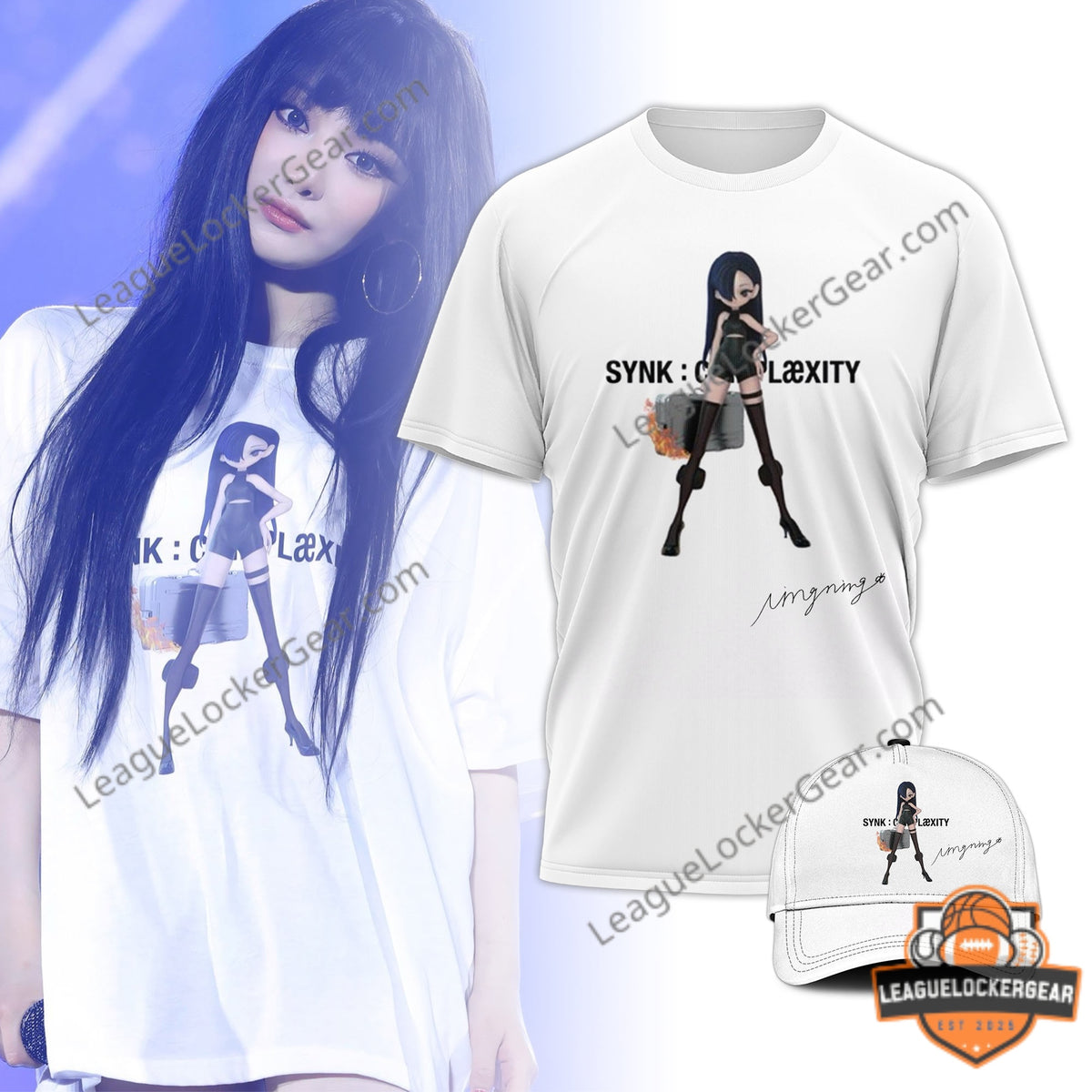 AESPA Ningning Synk Complaexity Tour T-Shirt - Official Merch