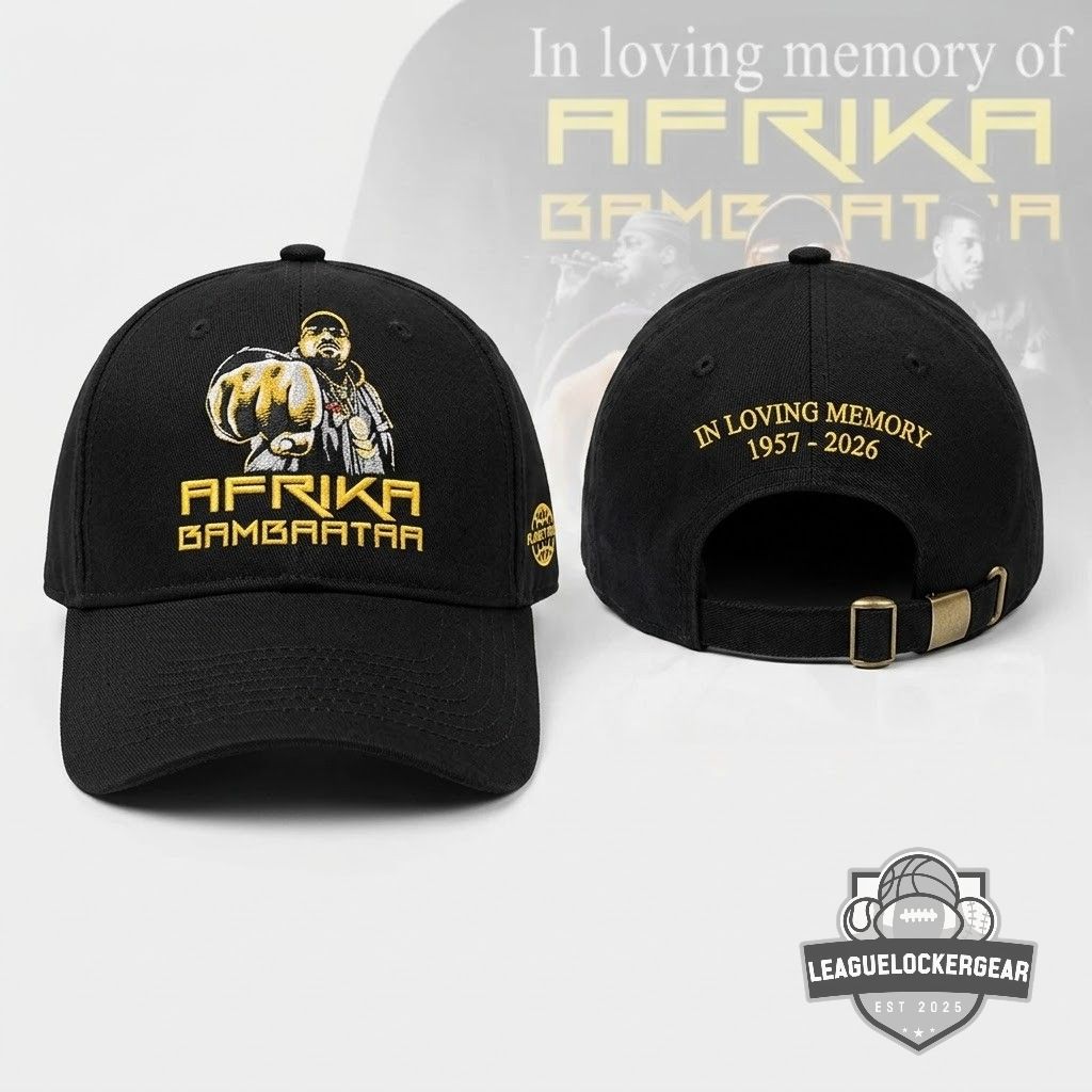 Afrika Bambaataa In Loving Memory 1957-2026 T-Shirt - LeagueLockerGear