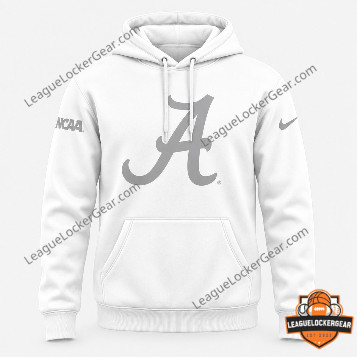 Alabama Crimson Tide 2026 White Out Hoodie