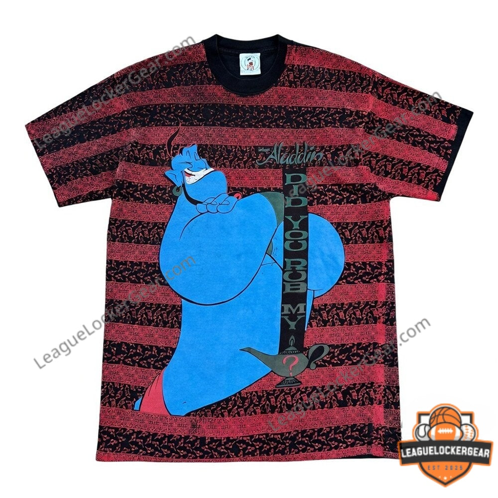Aladdin Genie Did You Rub Me Quote T-Shirt - LeagueLockerGear