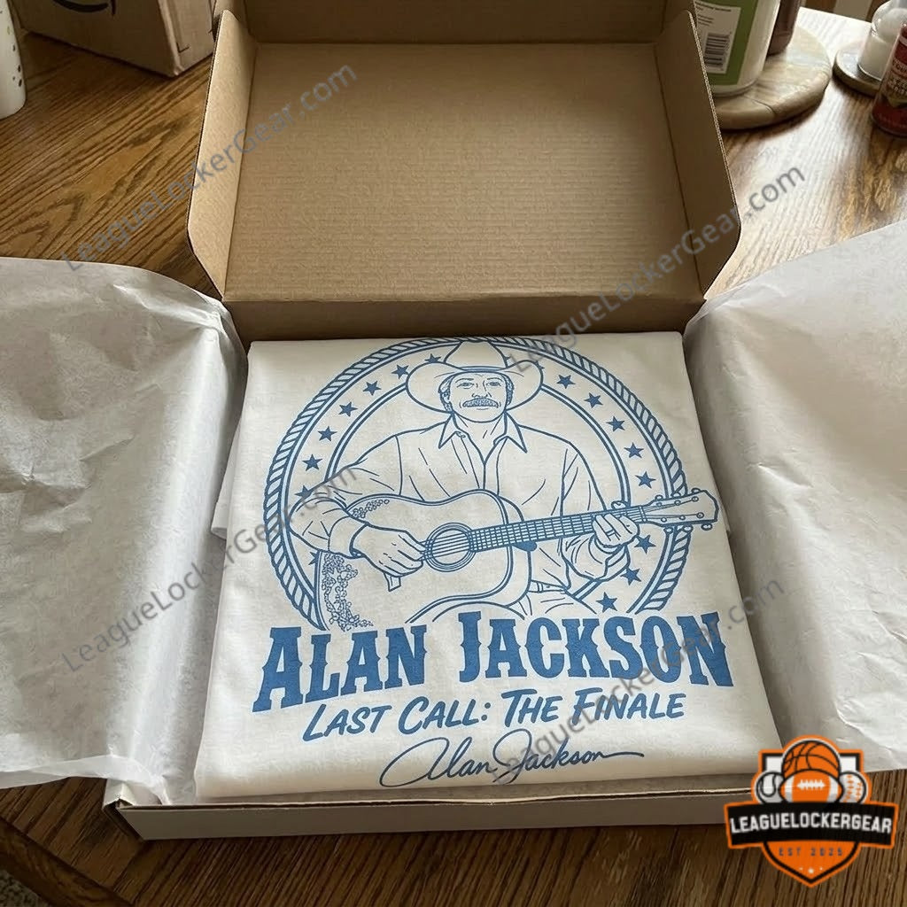 Alan Jackson Last Call The Finale T-Shirt - LeagueLockerGear