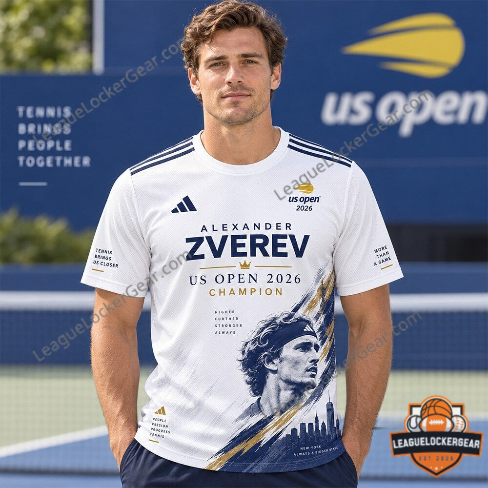 Alexander Zverev US Open 2026 Champion Jersey