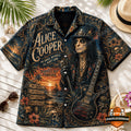Alice Cooper School's Out Forever Hawaiian Shirt - LeagueLockerGear