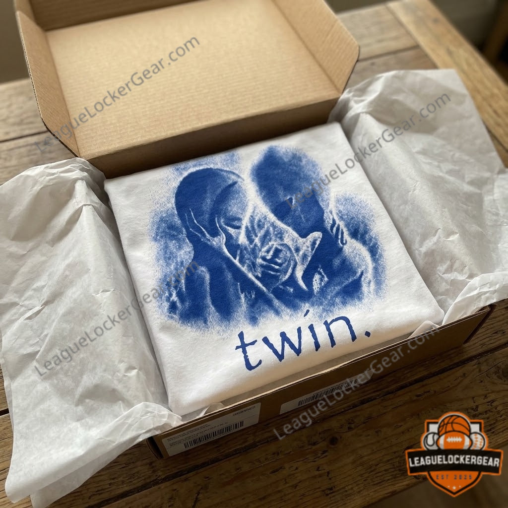 Blue Twin Alien 2026 T-Shirt - LeagueLockerGear