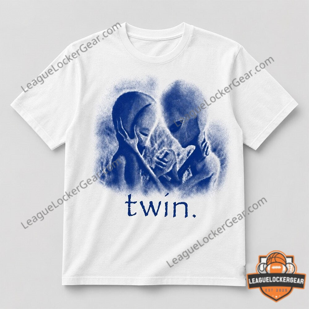 Blue Twin Alien 2026 T-Shirt - LeagueLockerGear
