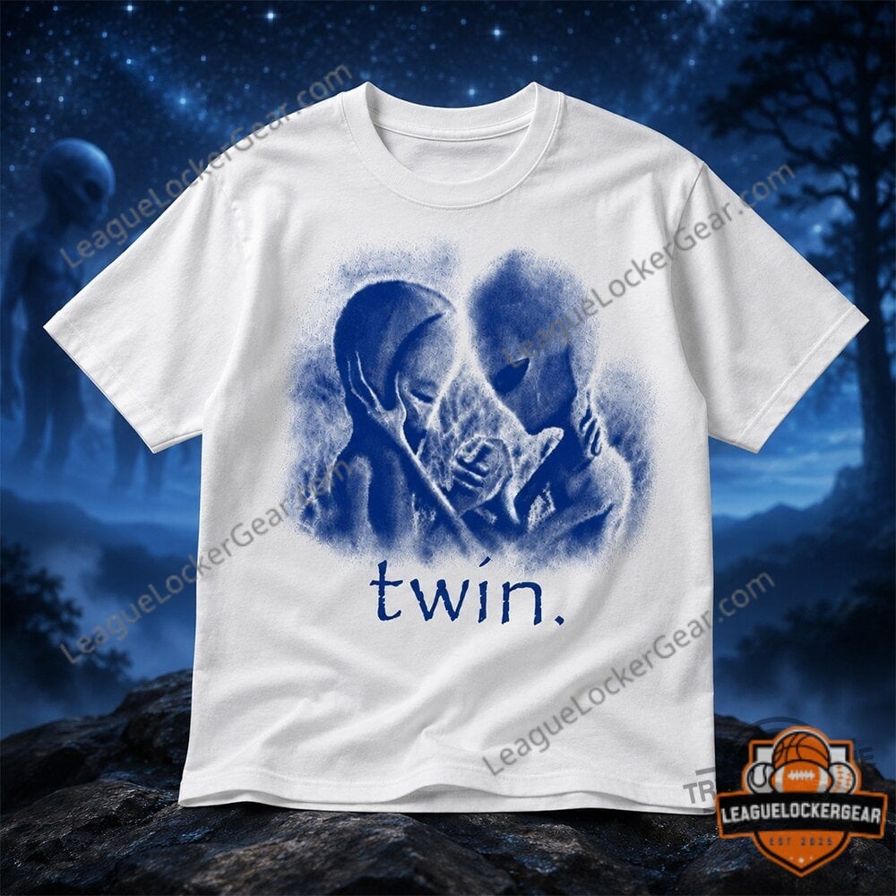 Blue Twin Alien 2026 T-Shirt - LeagueLockerGear