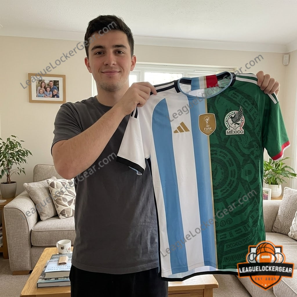 Argentina Mexico Messico Soccer Jersey - LeagueLockerGear