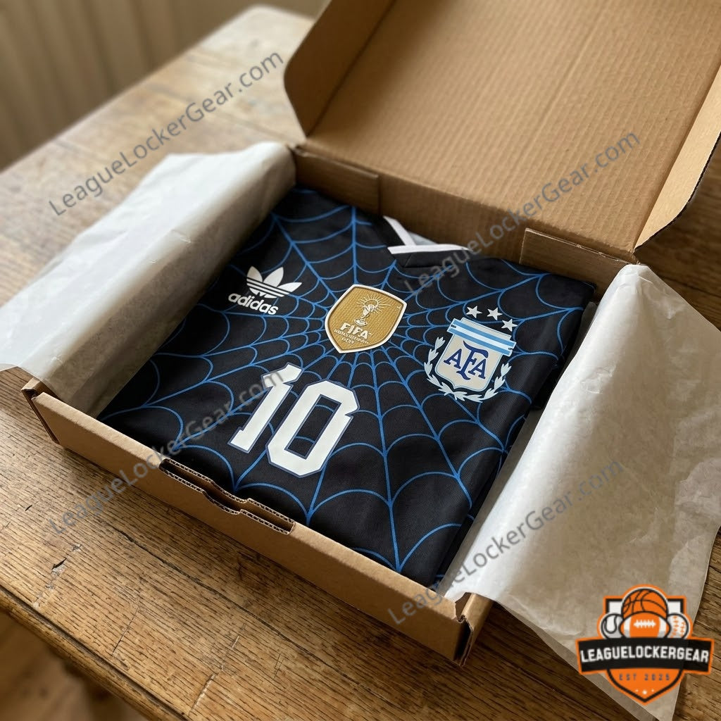Argentina Messi x Spider-Man Brand New Day Football Jersey - LeagueLockerGear