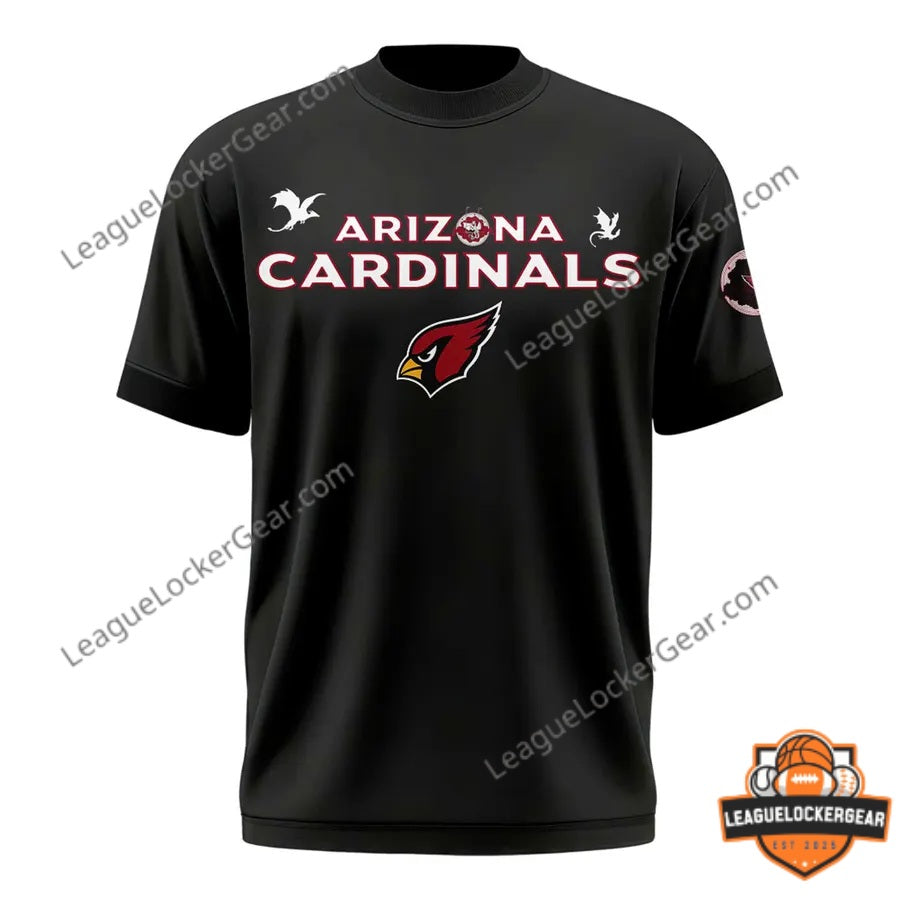 Arizona Cardinals Fourth Wing T-Shirt - LeagueLockerGear