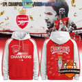 Arsenal Football Club Premier League Champions 2026 Hoodie - LeagueLockerGear