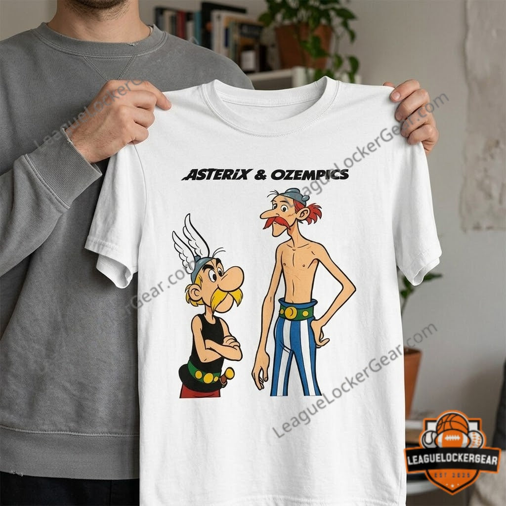 Asterix Ozempics Parody T-Shirt - LeagueLockerGear