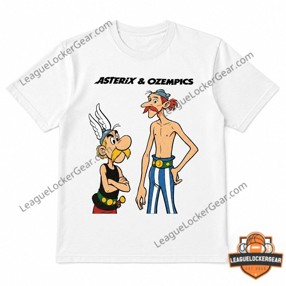Asterix Ozempics Parody T-Shirt - LeagueLockerGear
