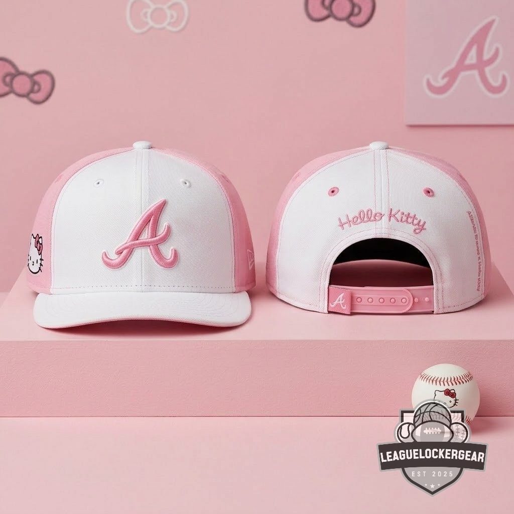 Atlanta Braves Hello Kitty Baseball Jersey - LeagueLockerGear