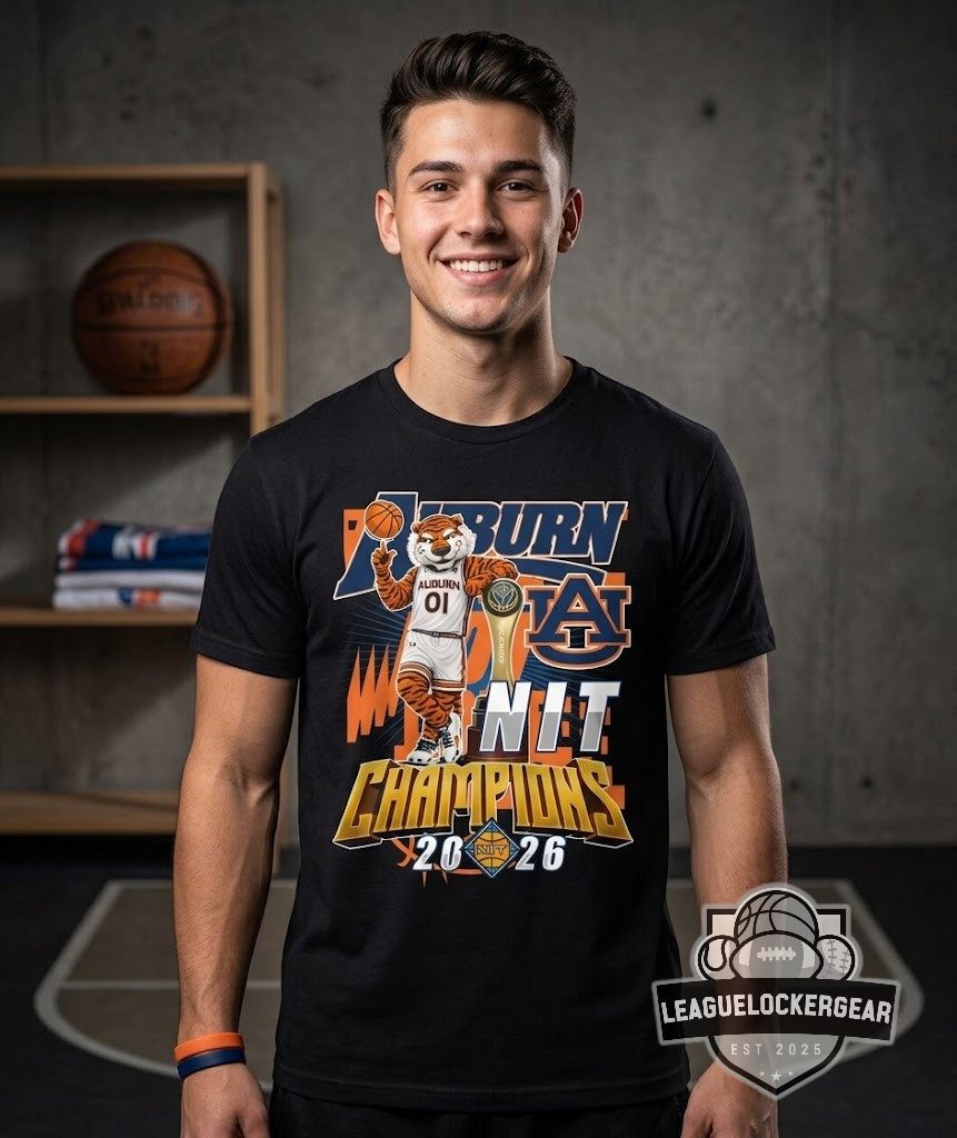 Auburn Tigers 2026 NIT Champions T-Shirt - LeagueLockerGear