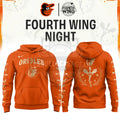 Baltimore Orioles Fourth Wing Night Hoodie - LeagueLockerGear