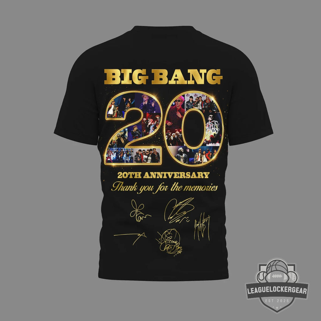 BIGBANG 20th Anniversary 2026 World Tour T-Shirt - LeagueLockerGear