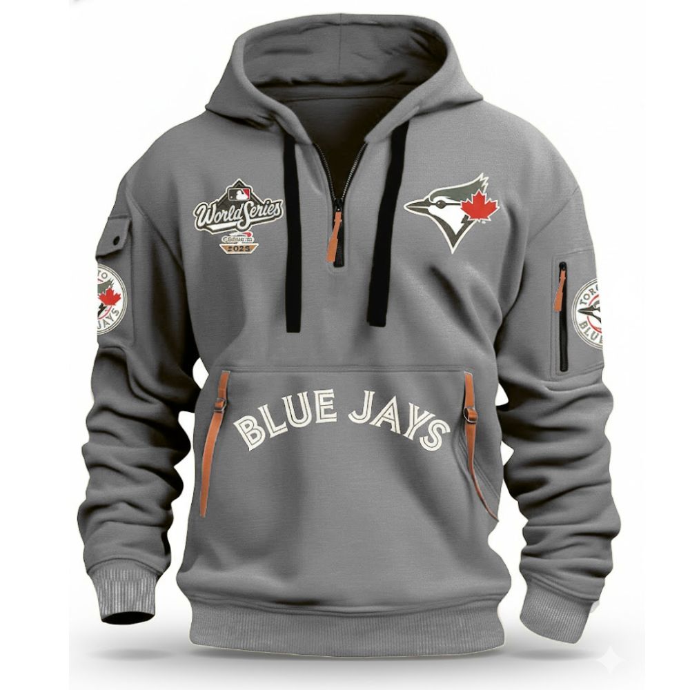 Toronto Blue Jays World Series 2025 Hoodie – Zip Pullover Sweatshirt - LeagueLockerGear