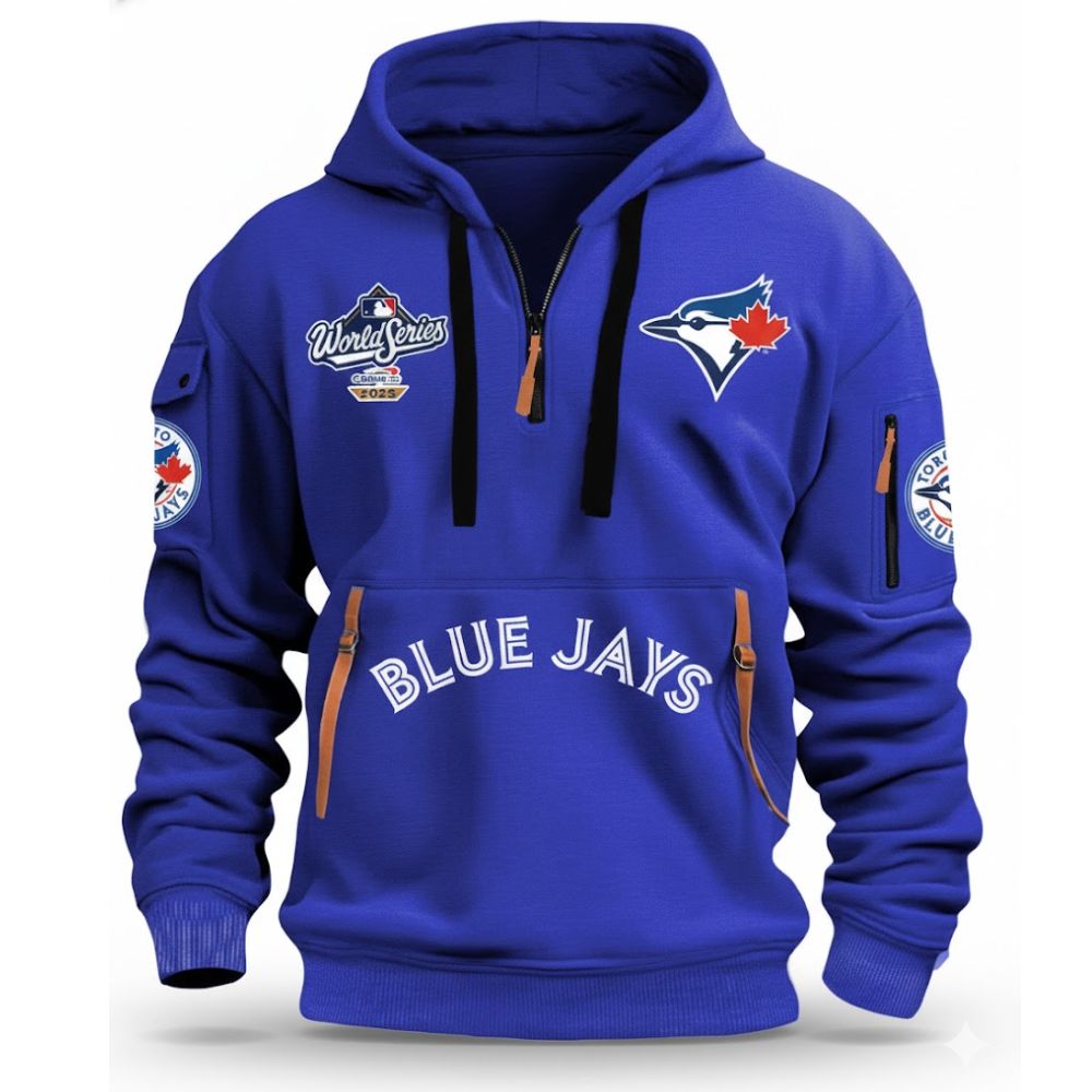 Toronto Blue Jays World Series 2025 Hoodie – Zip Pullover Sweatshirt - LeagueLockerGear