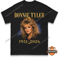 Bonnie Tyler Memorial Tribute 2026 T-Shirt - LeagueLockerGear