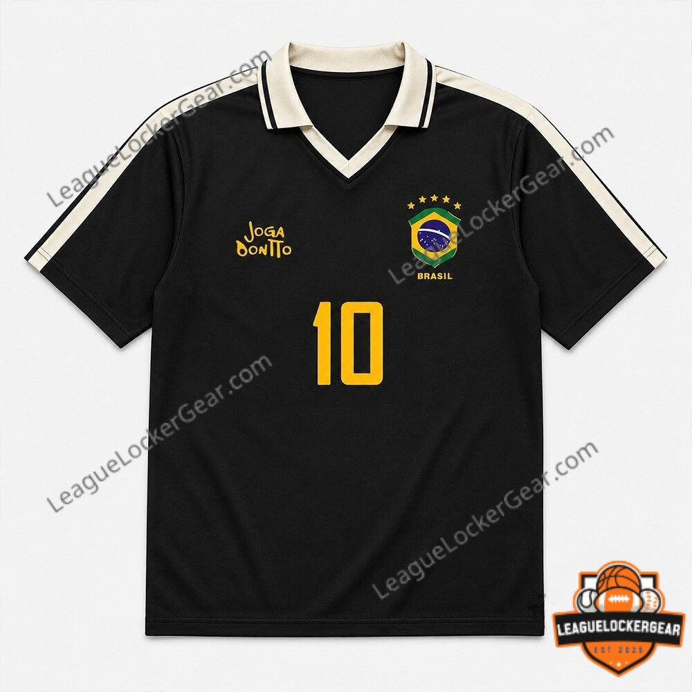 Brazil Joga Bonito Soccer Jersey - LeagueLockerGear