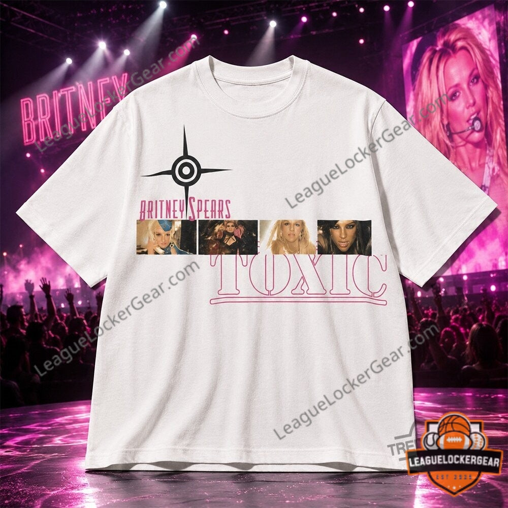 Hilary Duff Britney Spears Toxic T-Shirt 2026 - LeagueLockerGear