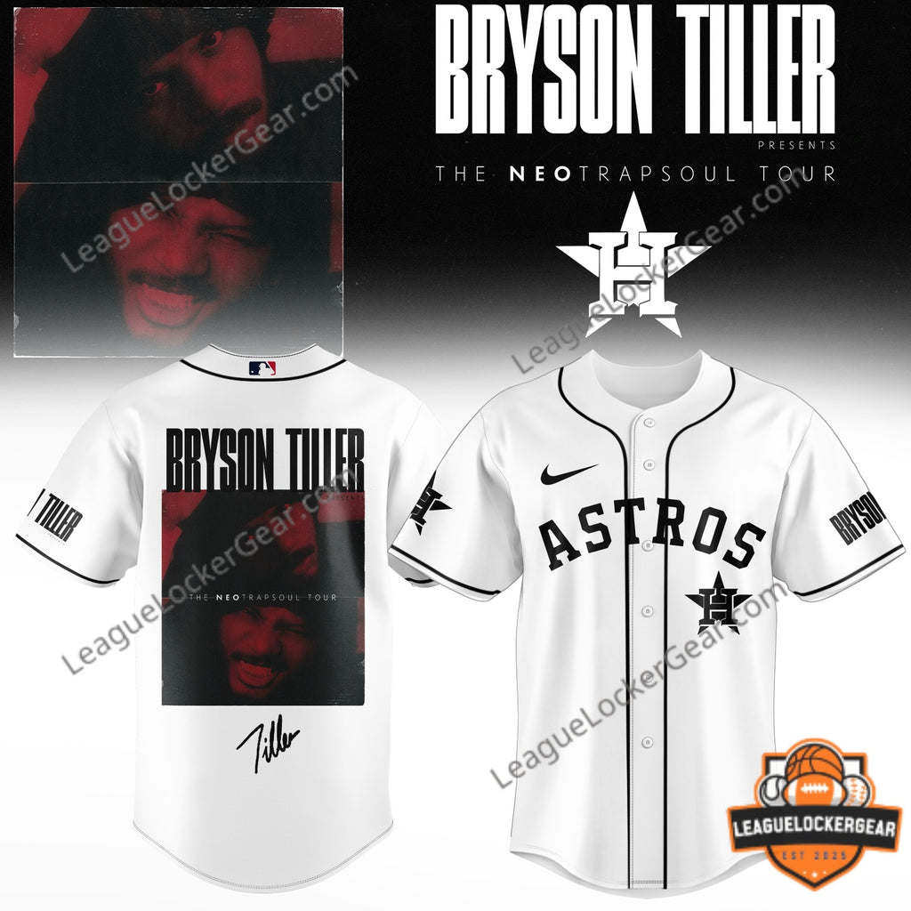 Bryson Tiller The NeotrapSoul Tour All Team MLB Baseball Jersey - LeagueLockerGear