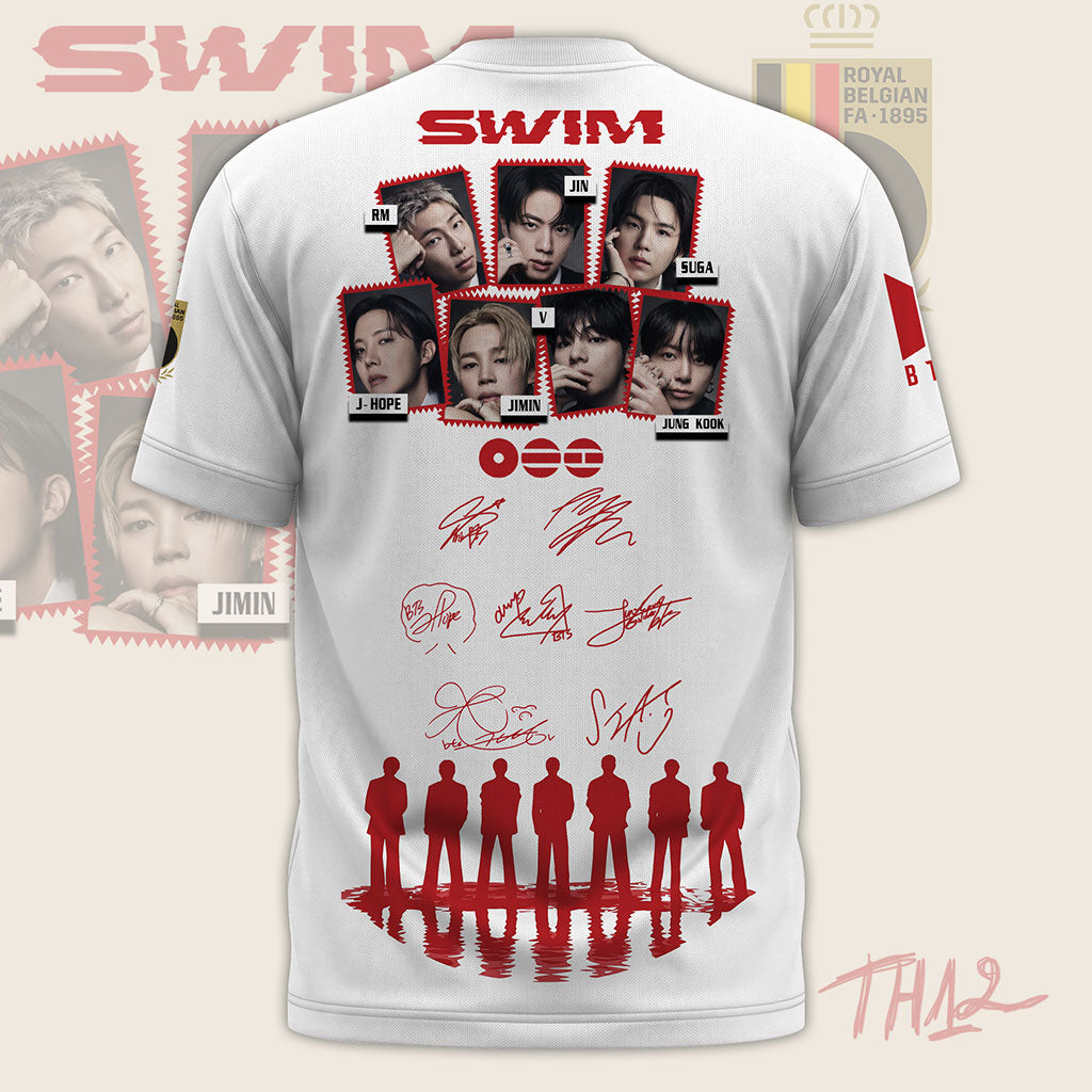 BTS Is Back x Belgium World Cup 2026 T-Shirt - LeagueLockerGear