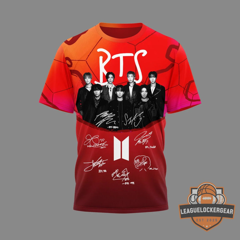 BTS FIFA World Cup 2026 Final Halftime Show T-Shirt - LeagueLockerGear