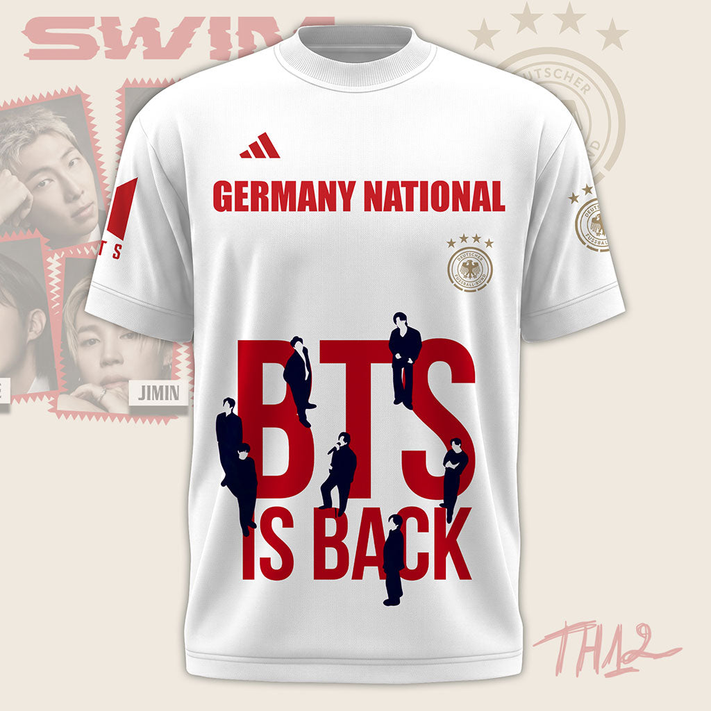 BTS Is Back Germany National World Cup 2026 T-Shirt - LeagueLockerGear