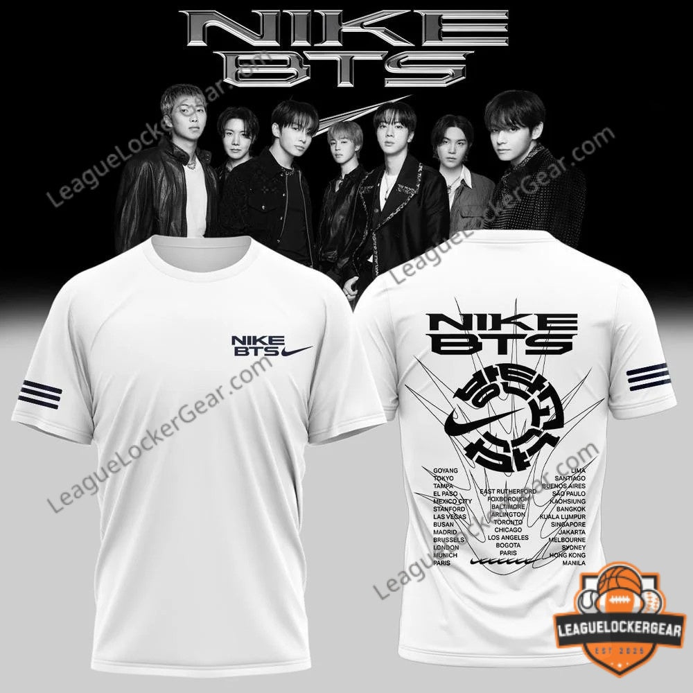 BTS Nike World Tour City T-Shirt | League Locker Gear