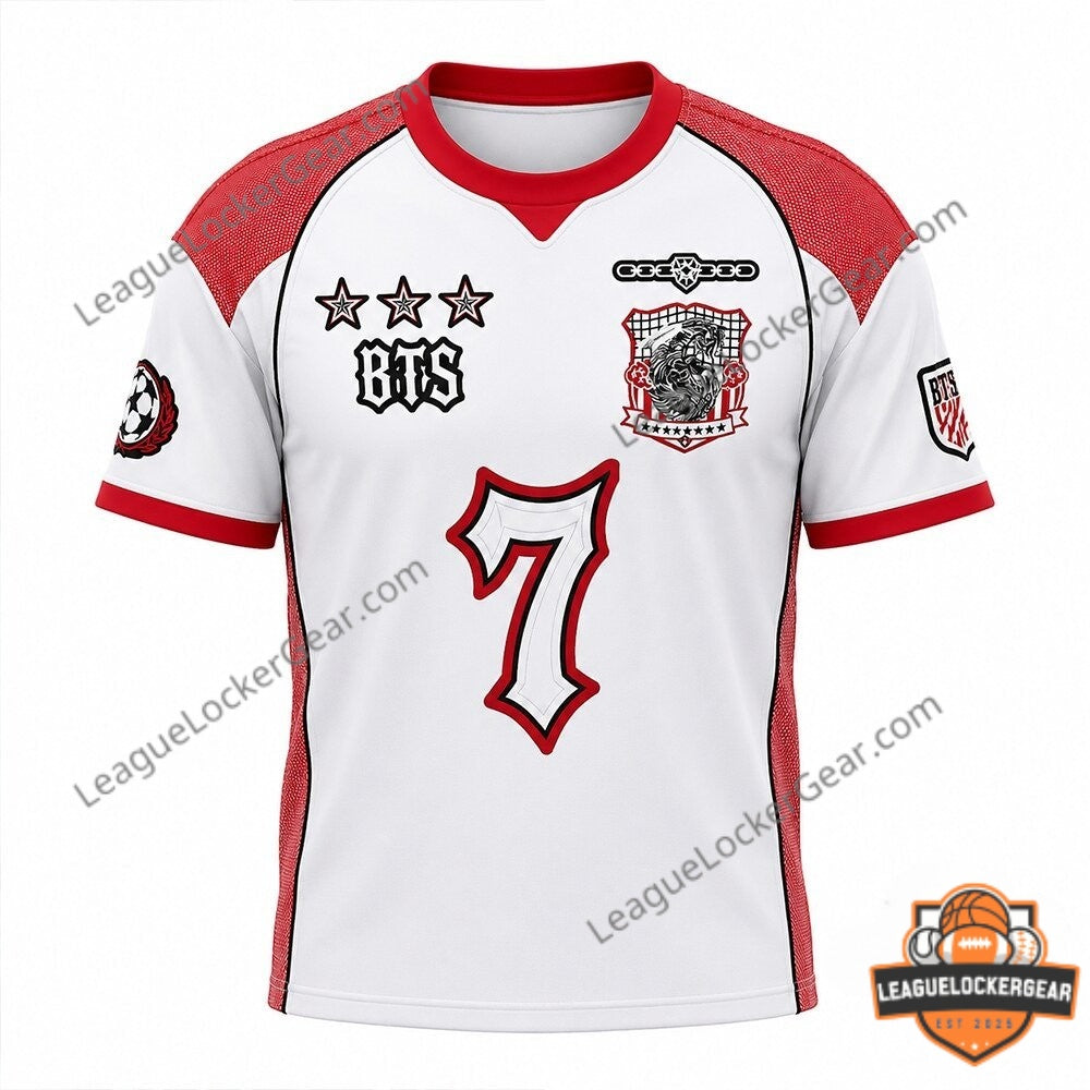 BTS Jimin FIFA World Cup Final Halftime Show Jersey - LeagueLockerGear