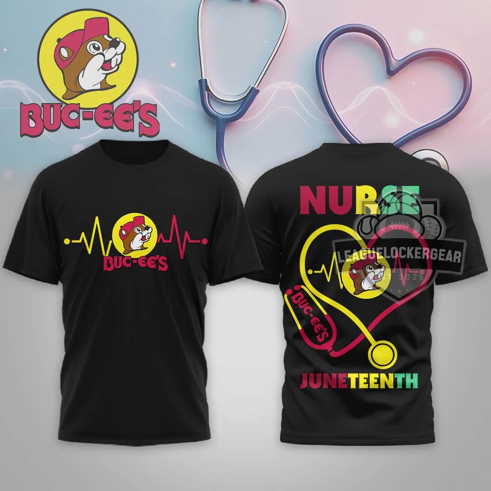 Buc-ee's Nurse Juneteenth T-Shirt - LeagueLockerGear