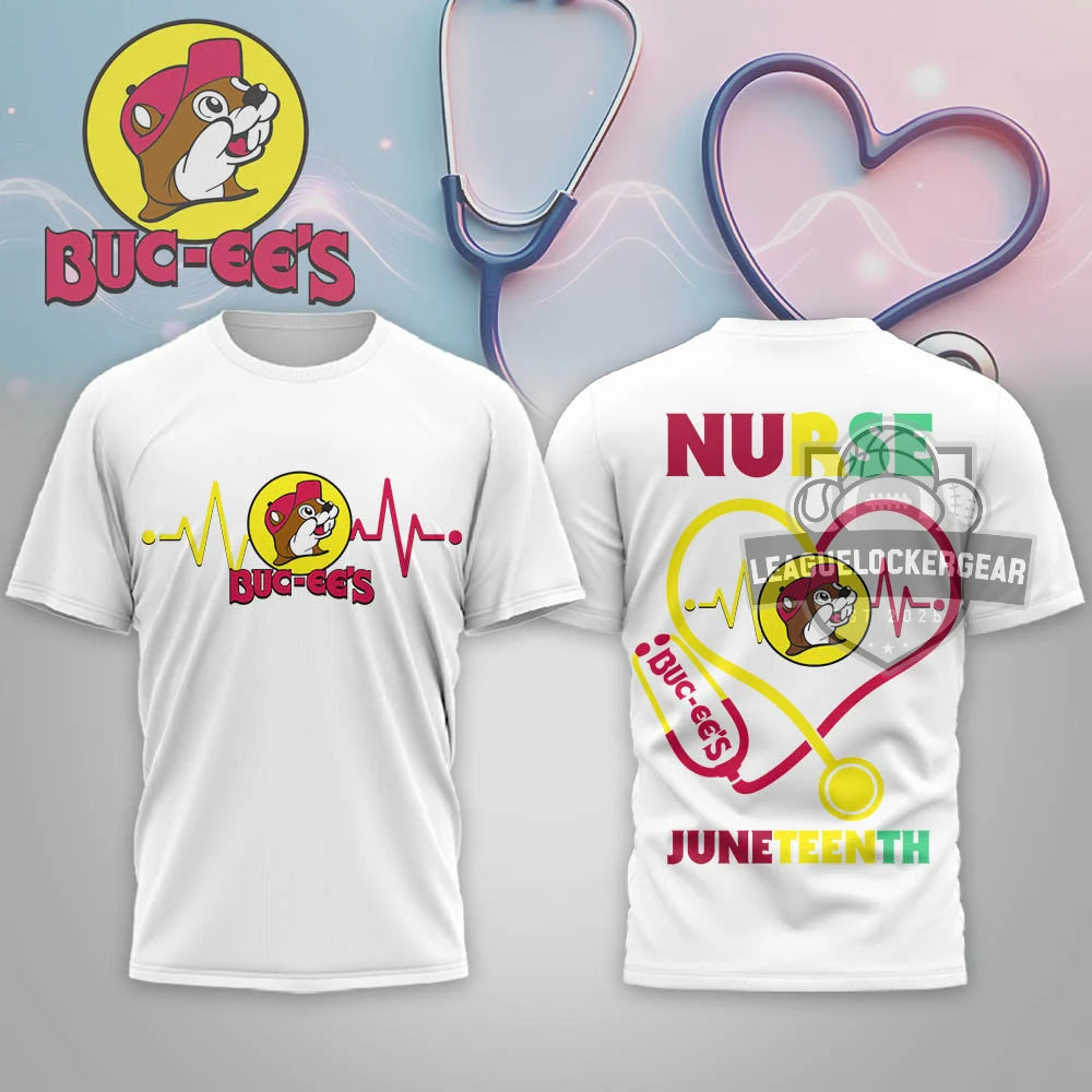 Buc-ee's Nurse Juneteenth T-Shirt - LeagueLockerGear
