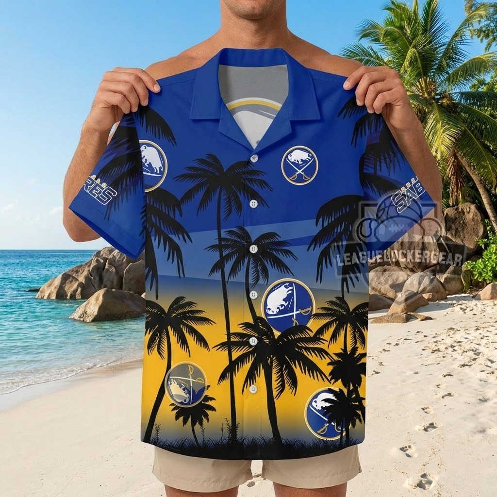 Buffalo Sabres Hawaiian Shirt - LeagueLockerGear